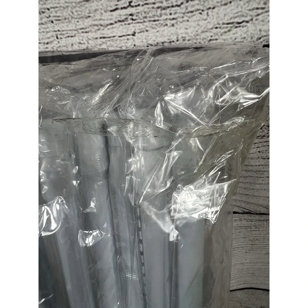 NWT Adjustable Tension Rods‎ Set Of 6 White 15.75